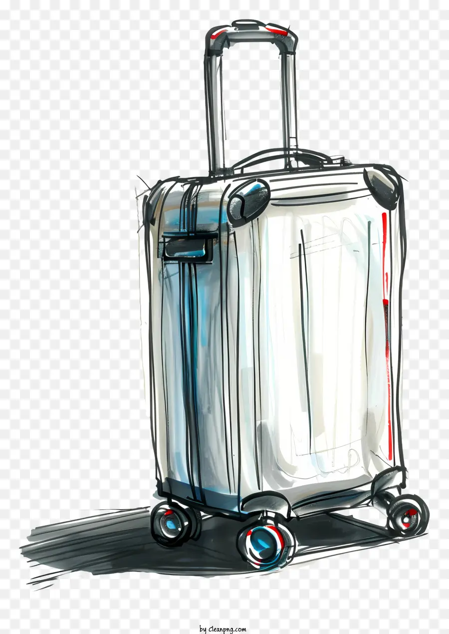 Luggage，Mala Clara PNG
