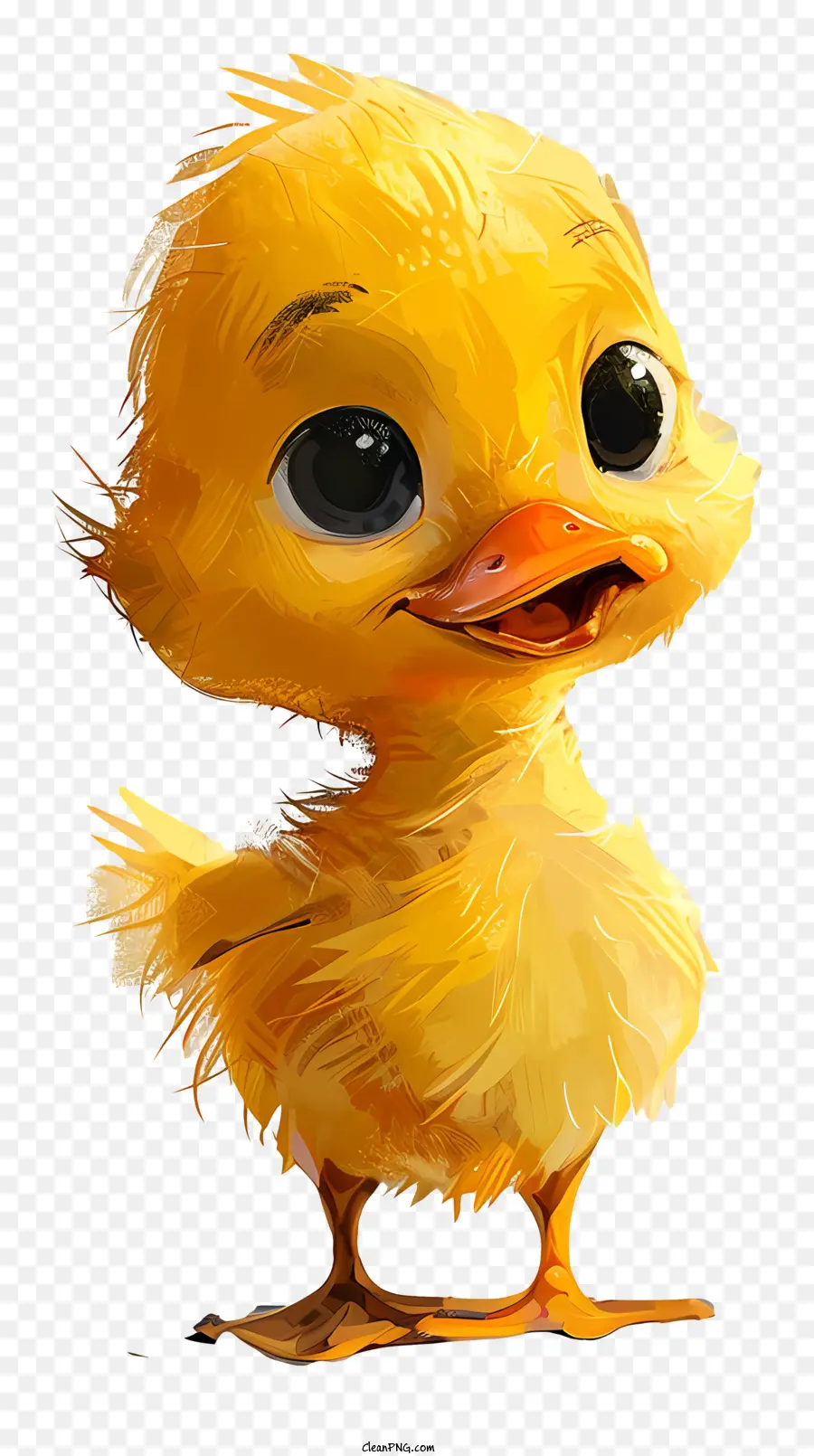 Pato De Bebê De Desenho Animado，Pássaro Amarelo PNG