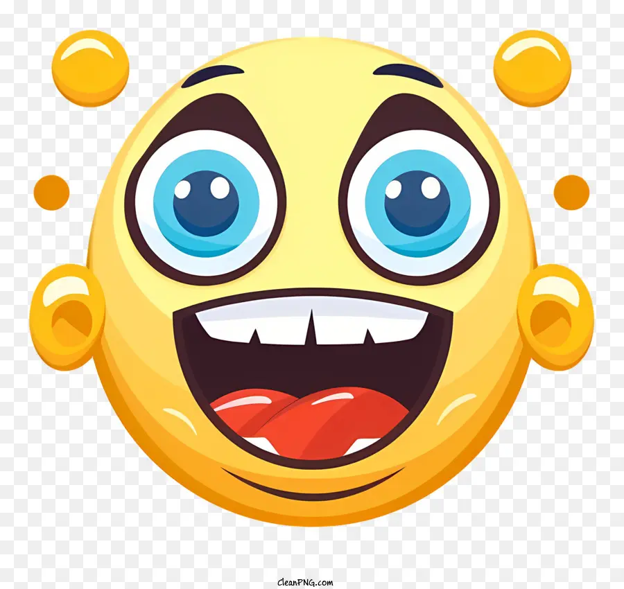 Emoção Maluca，Emoji Sorridente PNG