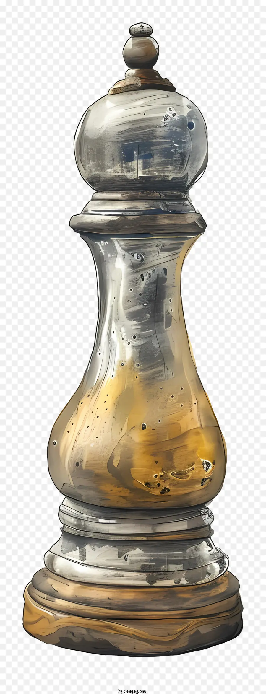 Pimenta Shaker，Castiçal De Prata PNG