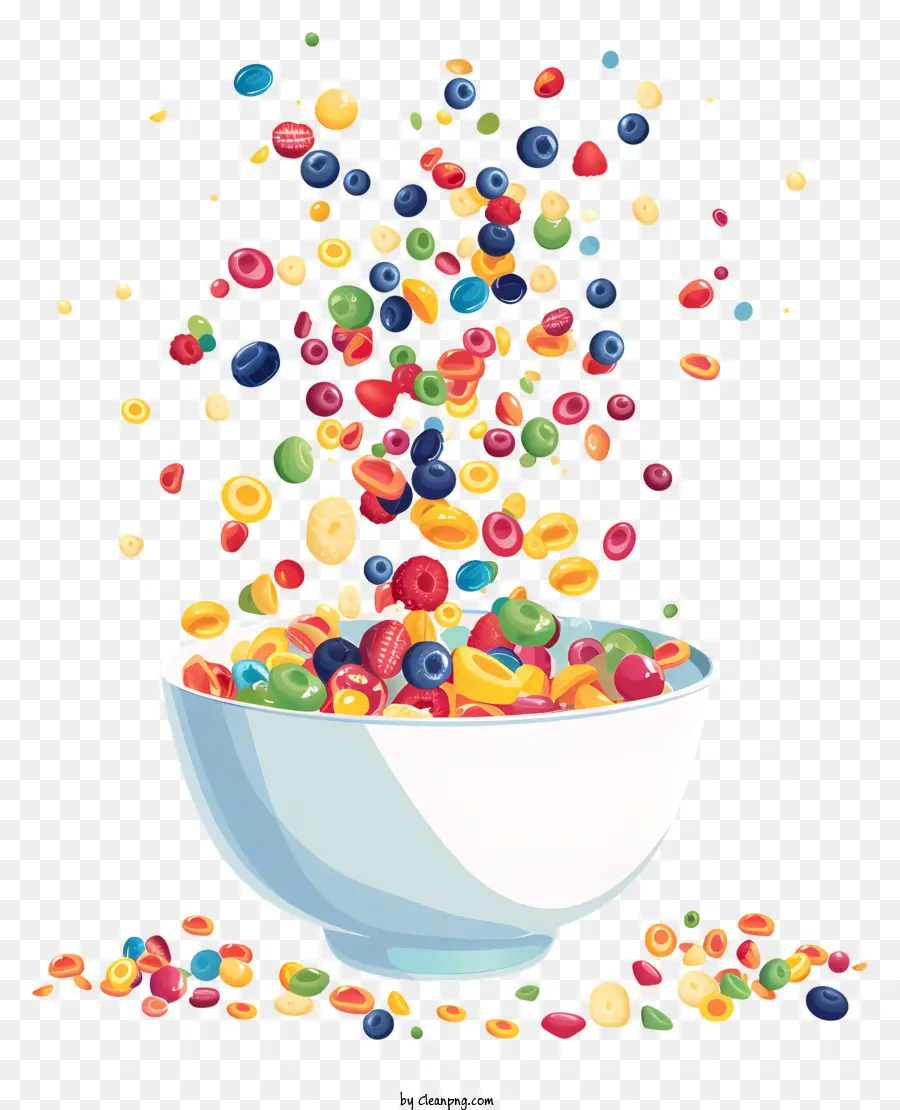 Dia Do Cereal，Cereal Colorido PNG
