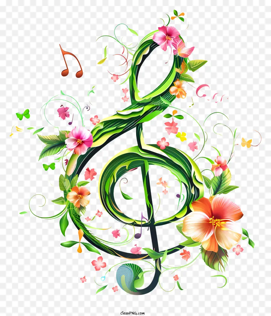 Notas Musicais，Musical Notes PNG