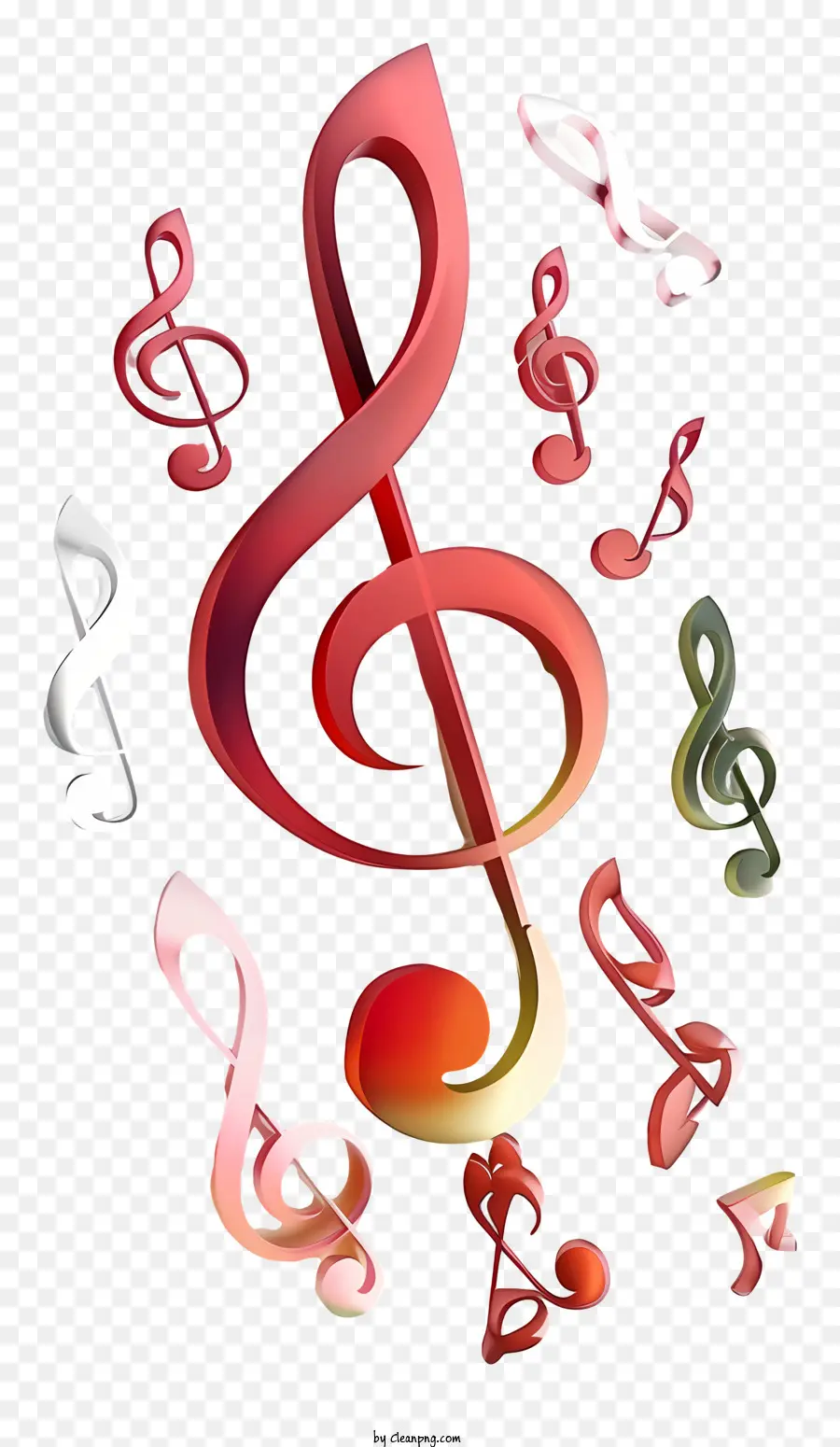 Notas Musicais，Música PNG