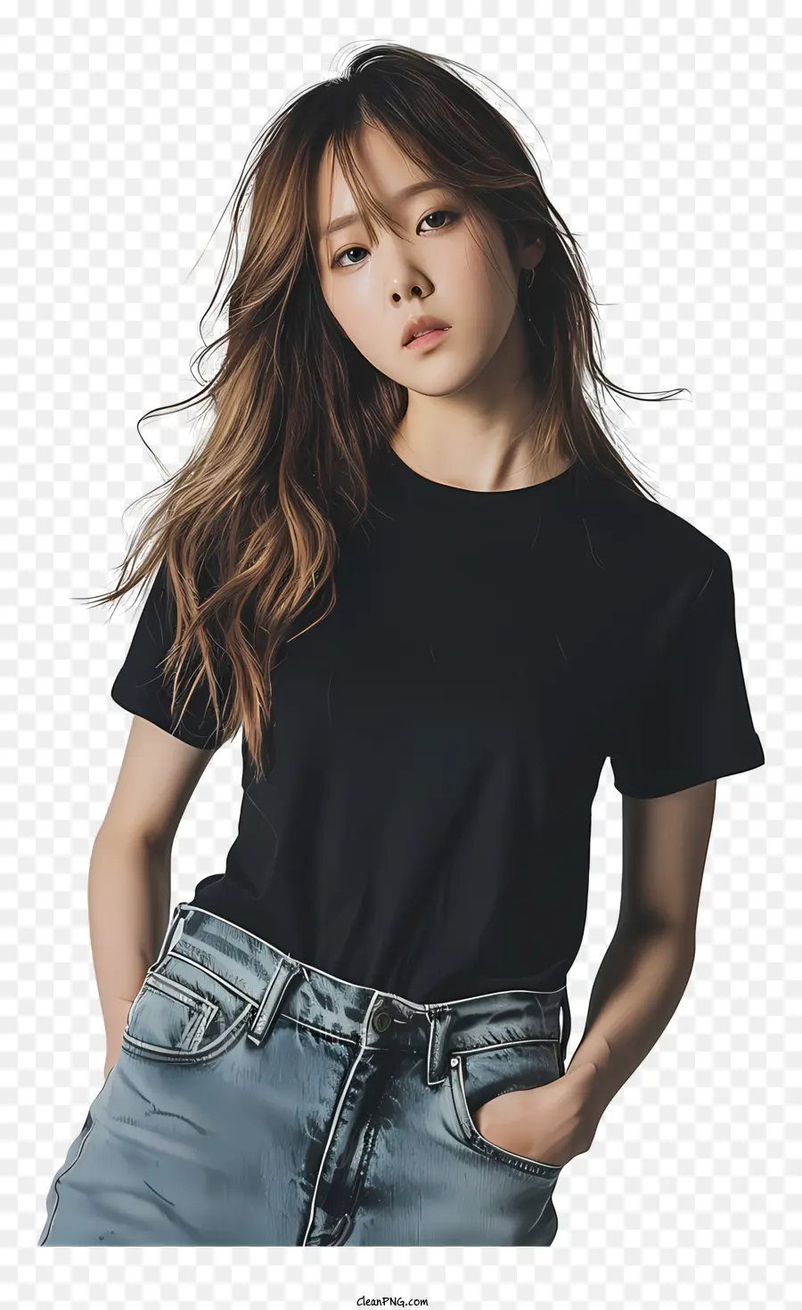 Hyomin，Moda Casual PNG