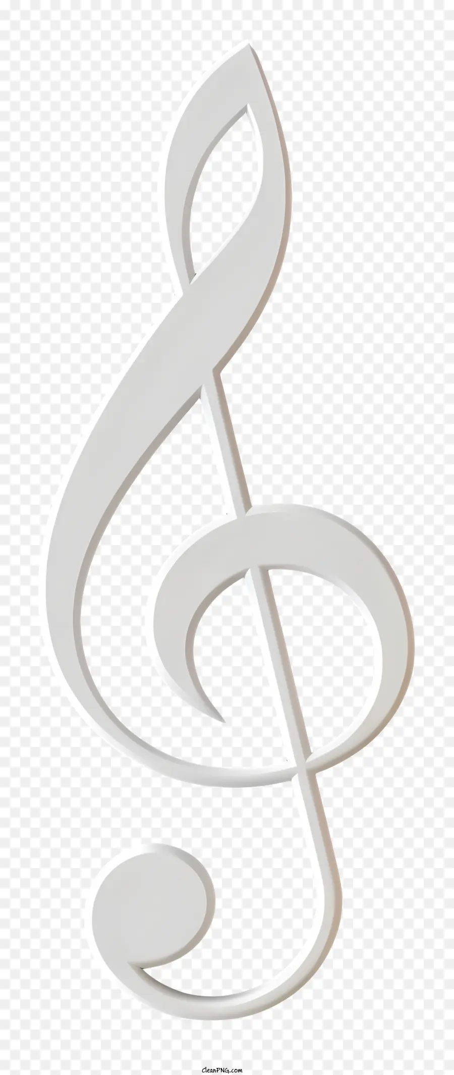 Notas Musicais，Clave Musical PNG