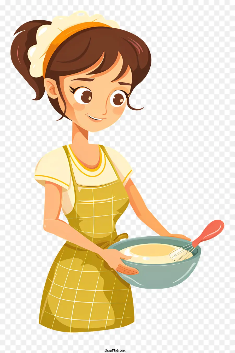 Cartoon Da Mulher De Cozinha，Cozinhar PNG