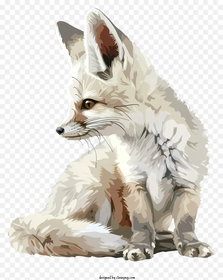 Fennec Fox，Raposa Branca PNG