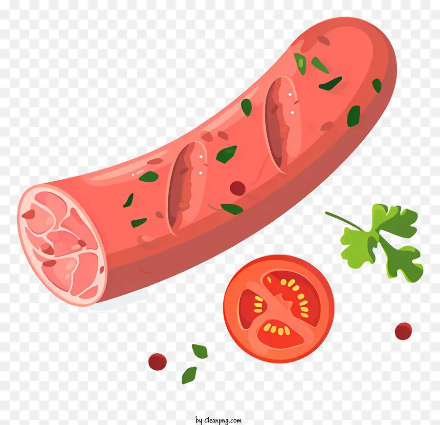 Bolonha Salsicha，Carne Cozida PNG