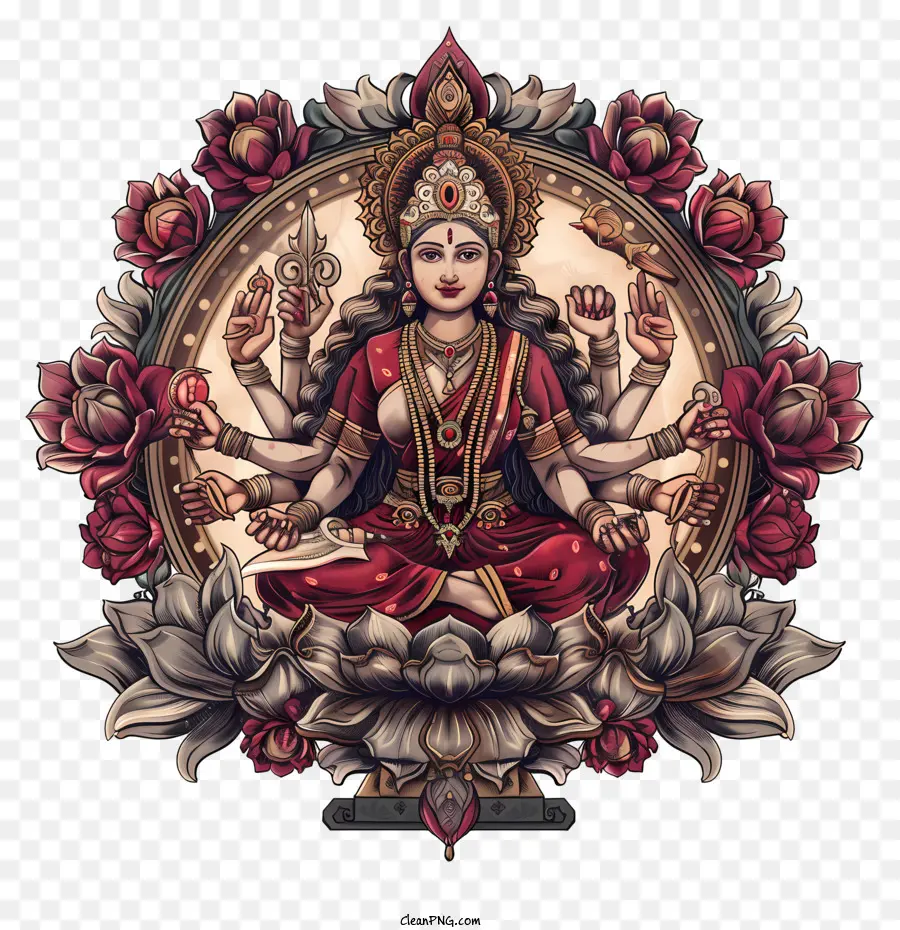 Durga Maa，Deusa Hindu PNG