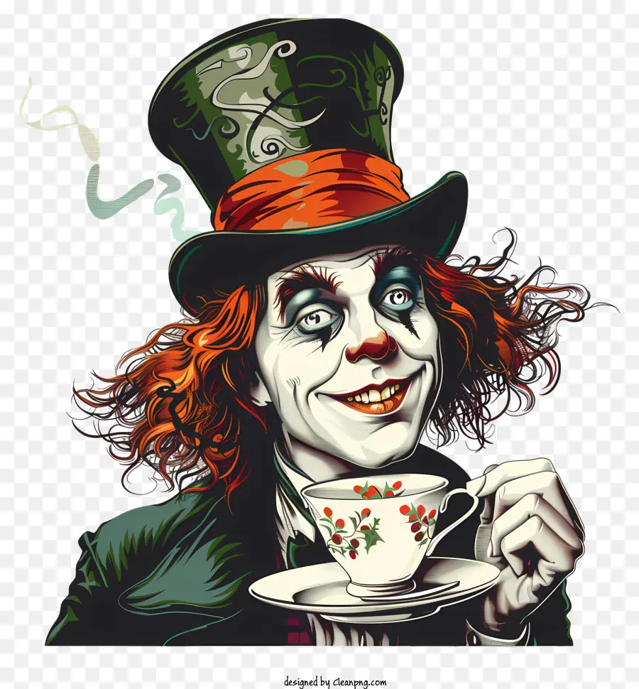 Alice No País Das Maravilhas，Mad Hatter PNG