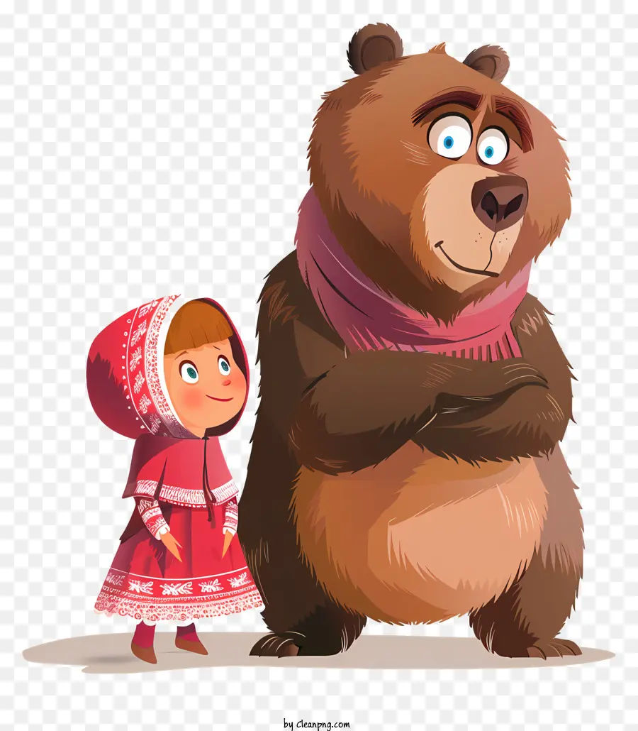 Masha E O Urso，Little Girl PNG