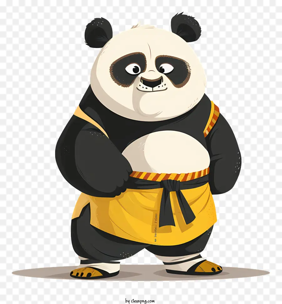 Kung Fu Panda，Dos Desenhos Animados Do Panda PNG