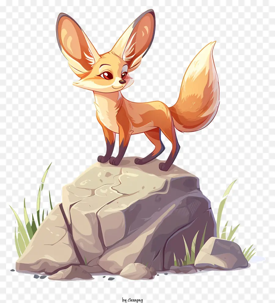 Fennec Fox，Raposa Vermelha PNG