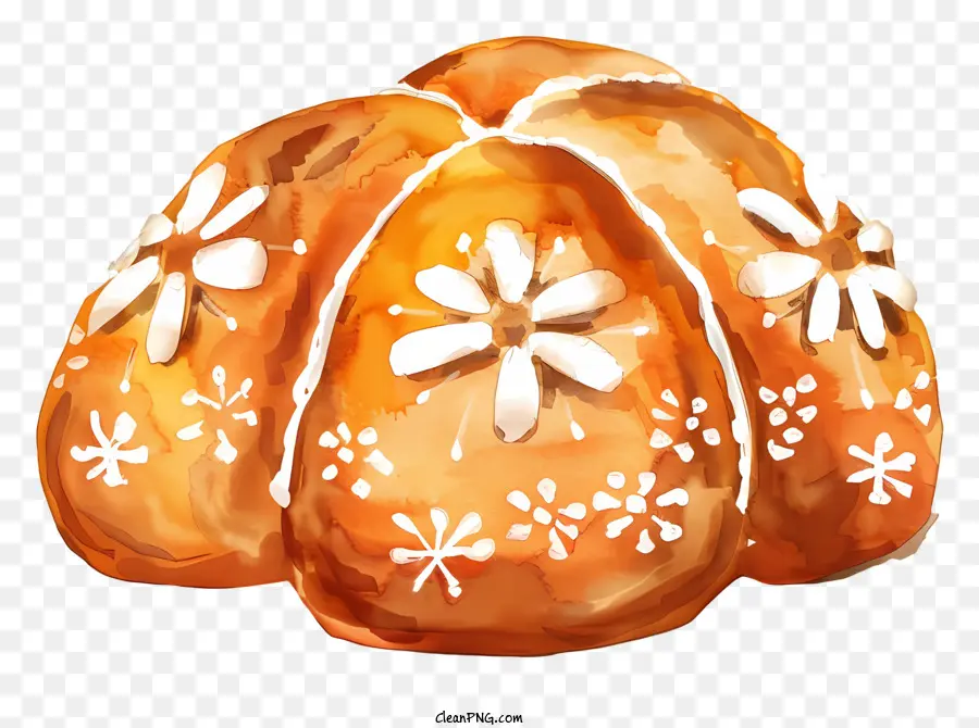 Pan De Muerto，Laranja Boa PNG