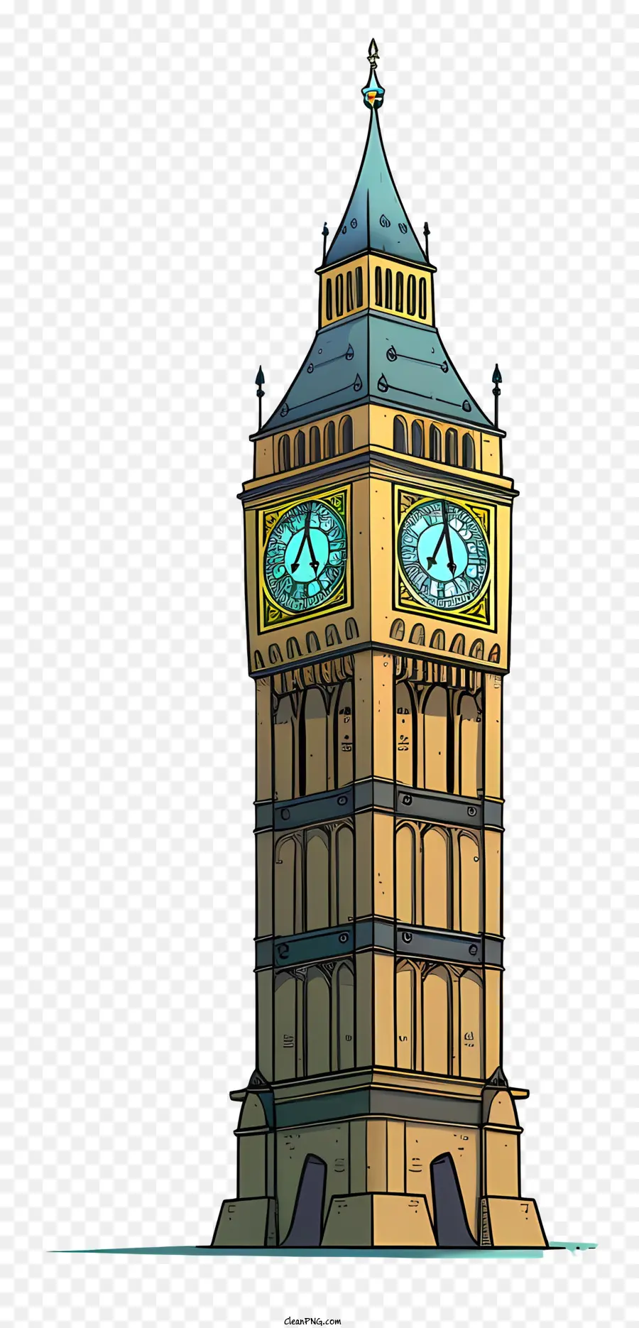 O Big Ben，Torre Do Relógio PNG