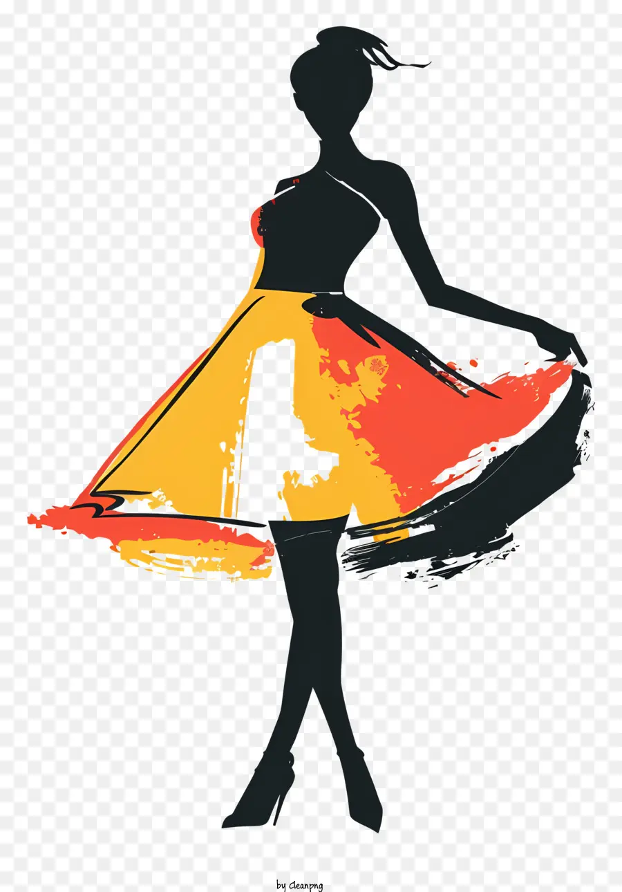 Moda Retro，Mulher PNG