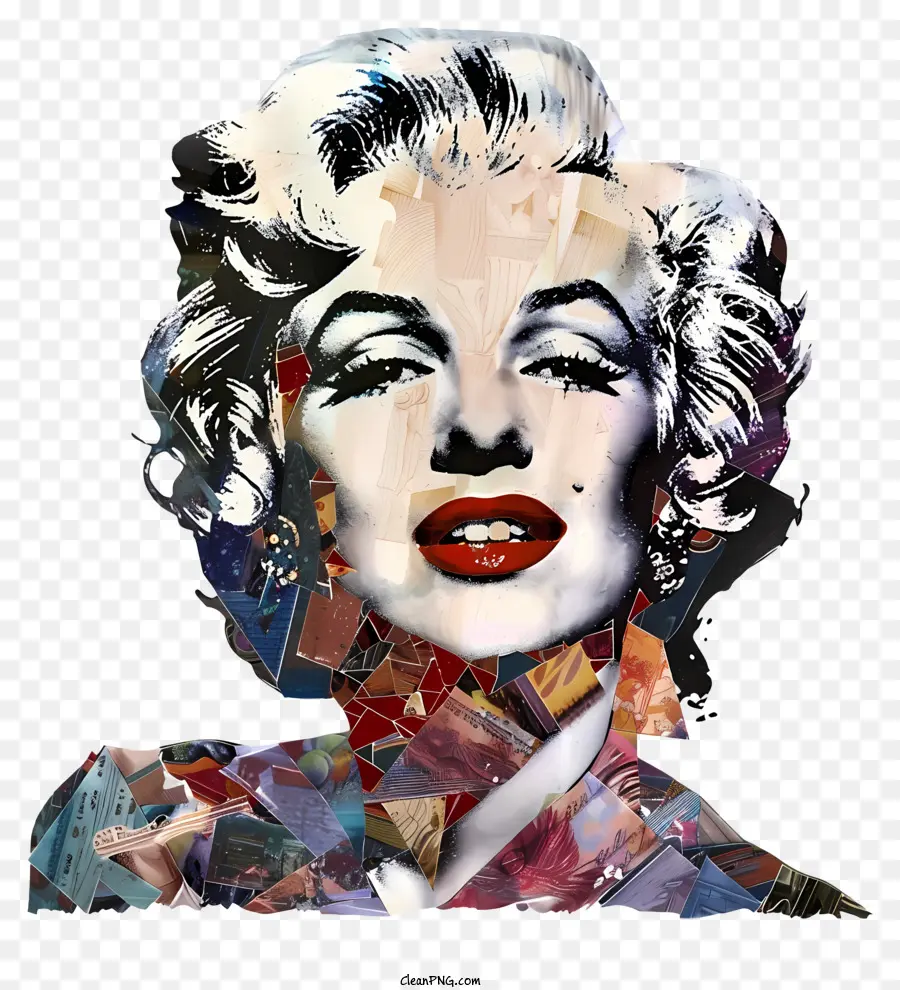 Marilyn Monroe，Retrato PNG