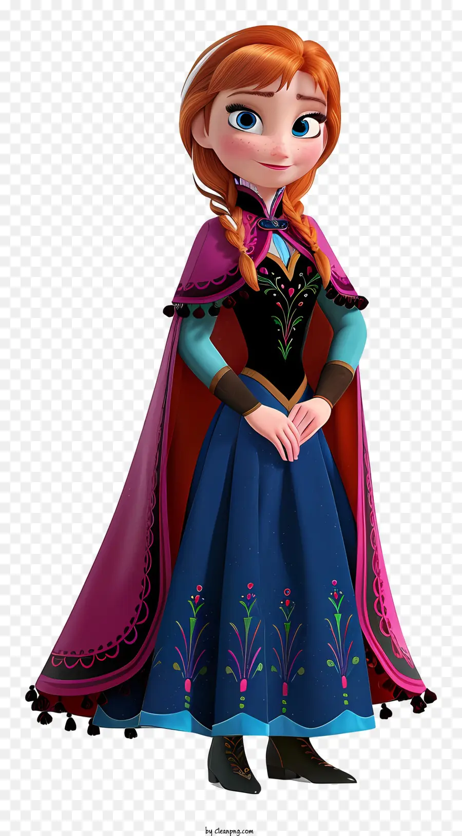 Princesa De Anna Frozen，Congelados PNG