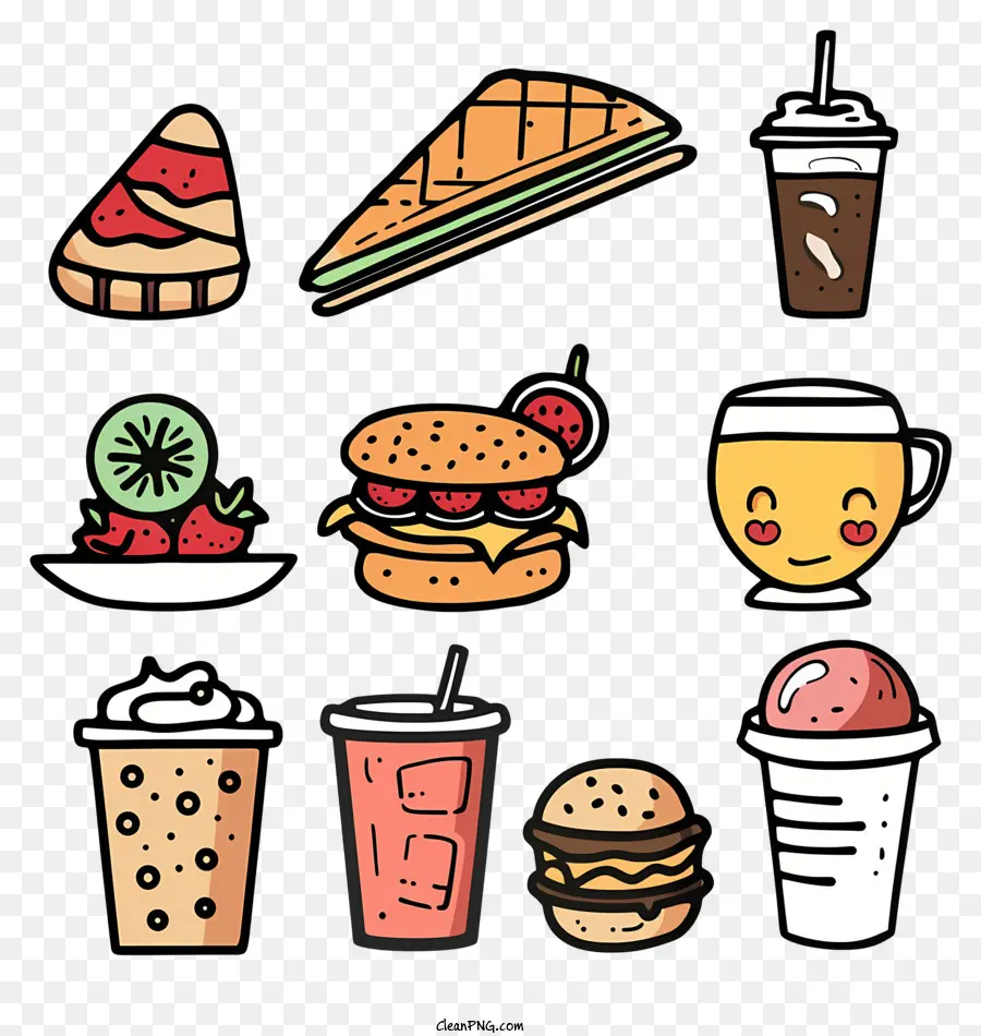 Comida Rápida，Hamburger PNG