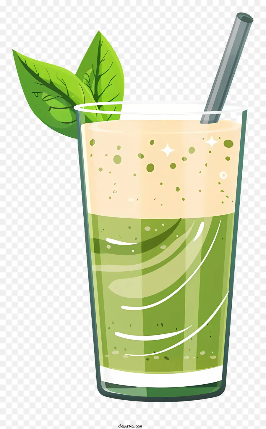 Shake De Proteína Vegana，O Chá Verde PNG