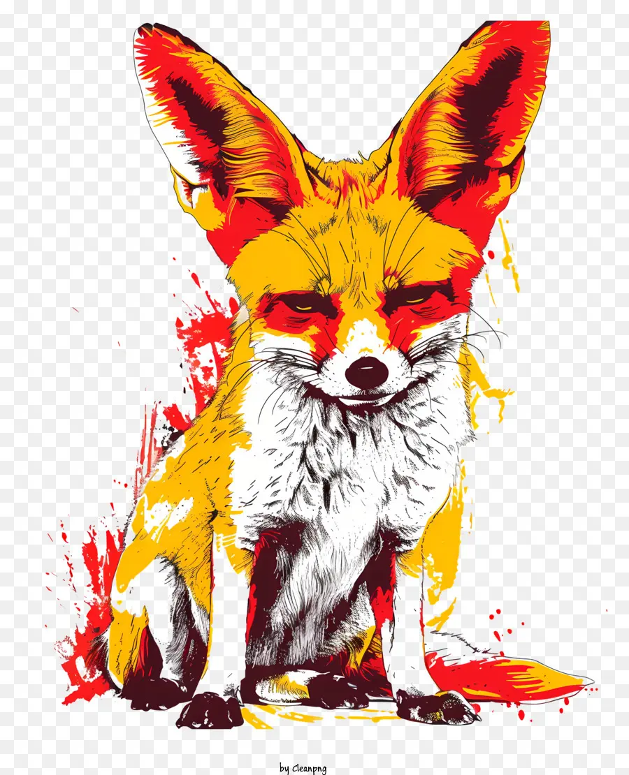 Fennec Fox，Raposa Vermelha PNG