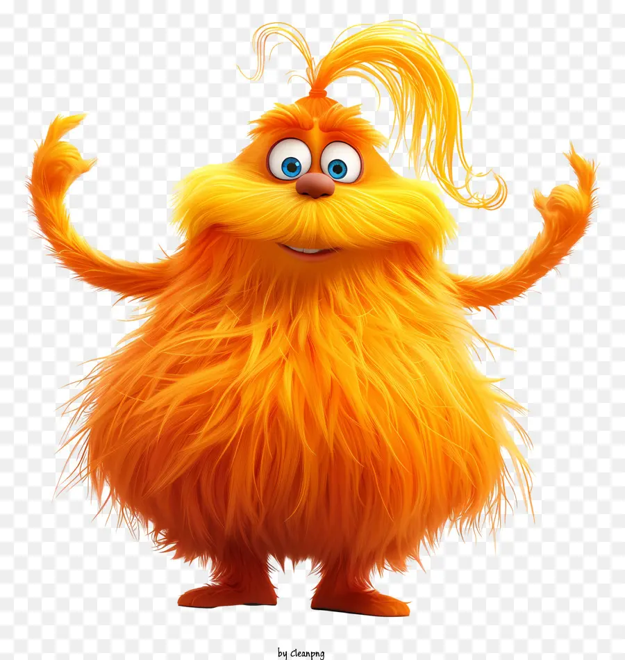 Lorax，Personagem De Desenho Animado PNG