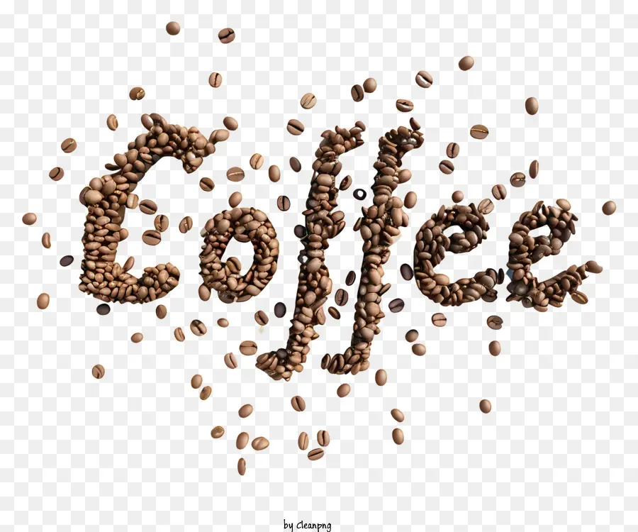 Grãos De Café，Grãos De Café E Xícara PNG