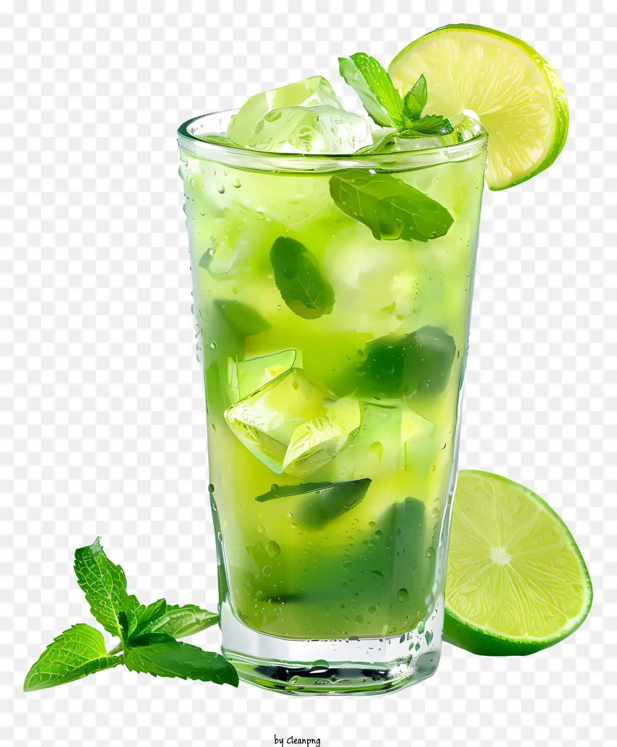 Bebida Verde，Mojito PNG