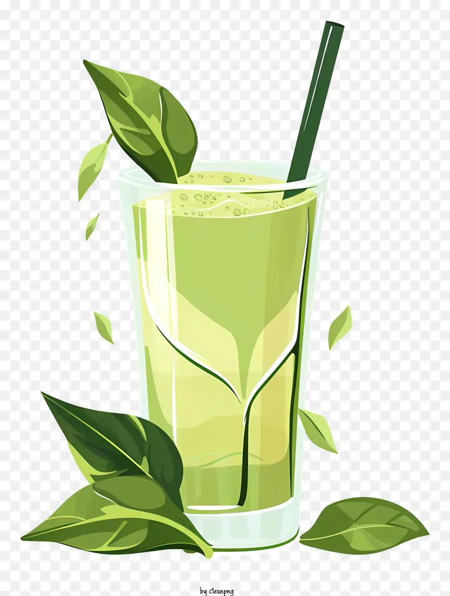 Shake De Proteína Vegana，Bebida Verde PNG