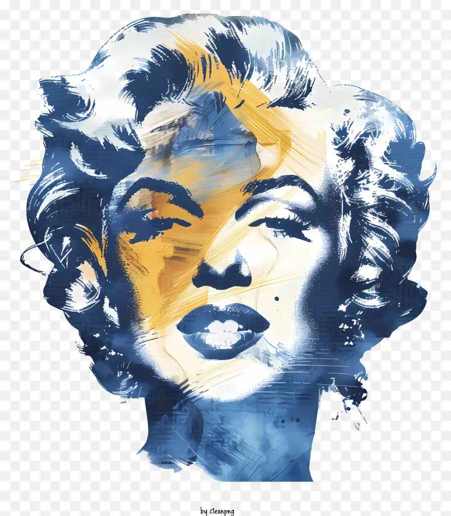 Marilyn Monroe，Retrato PNG