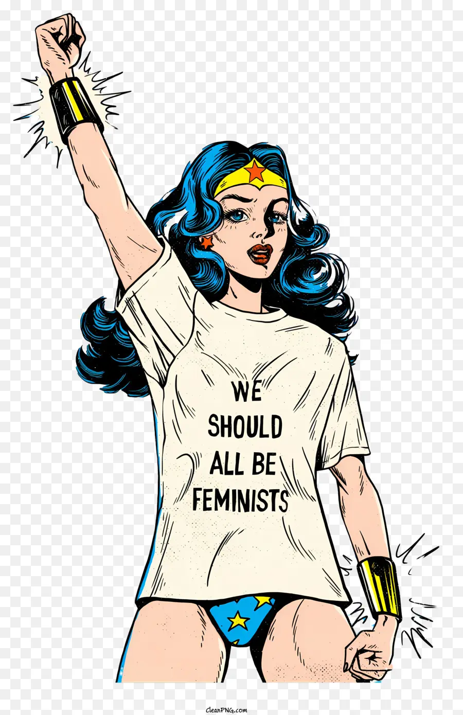 Cartoon，O Feminismo PNG