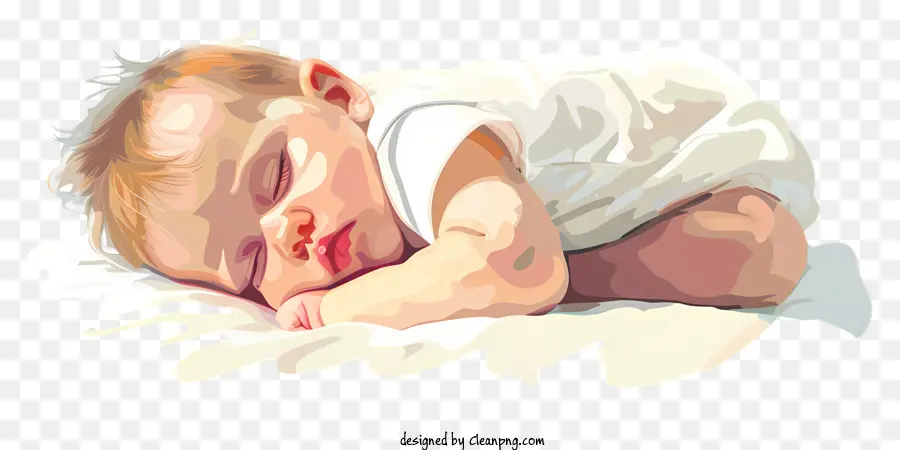 Infantil Bebê，Posição Do Sono Para Bebês PNG