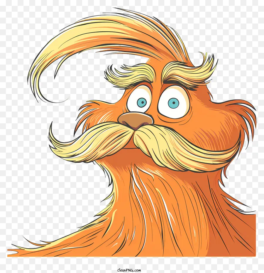 Lorax，Personagem De Desenho Animado PNG