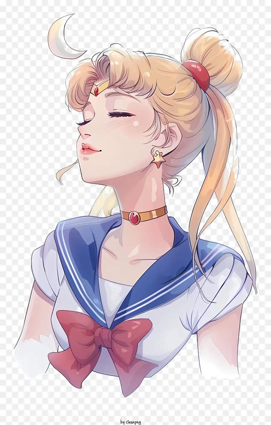 Sailor Moon，Cabelo Loiro PNG