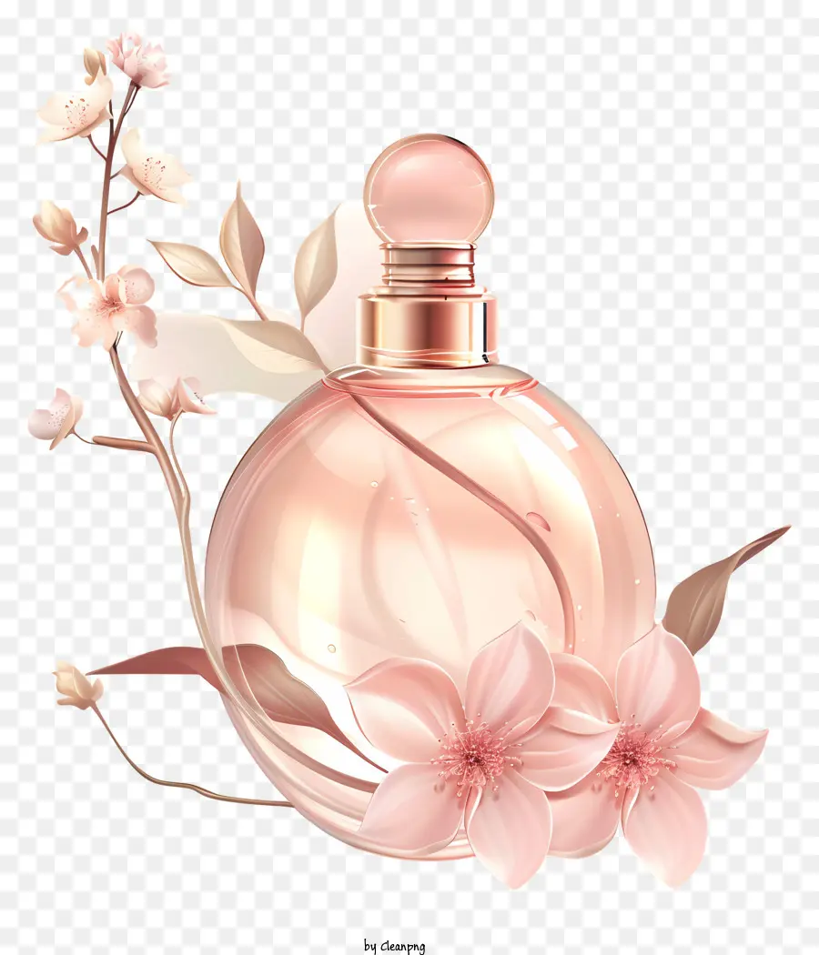 Dia Da Fragrância，Cor De Rosa Perfume PNG