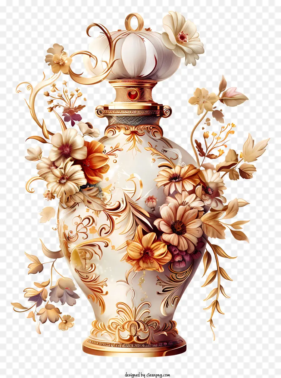 Dia Da Fragrância，Vaso De Porcelana PNG