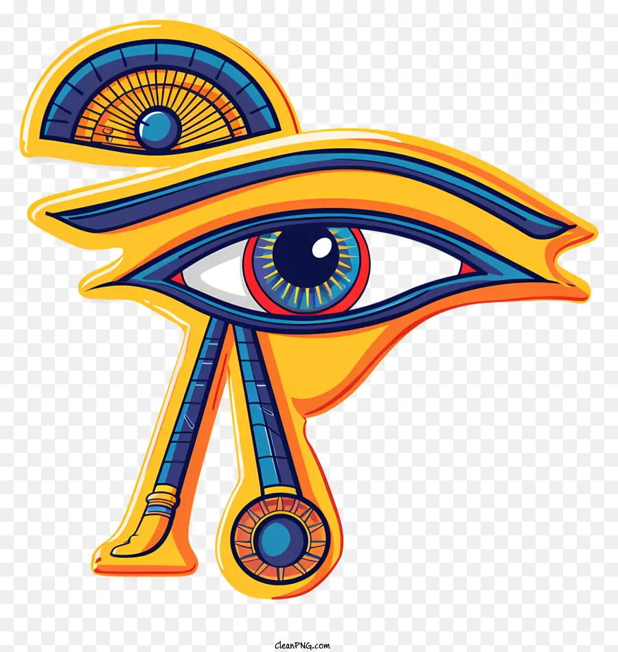 Signo Ocular，Olho Egípcio PNG