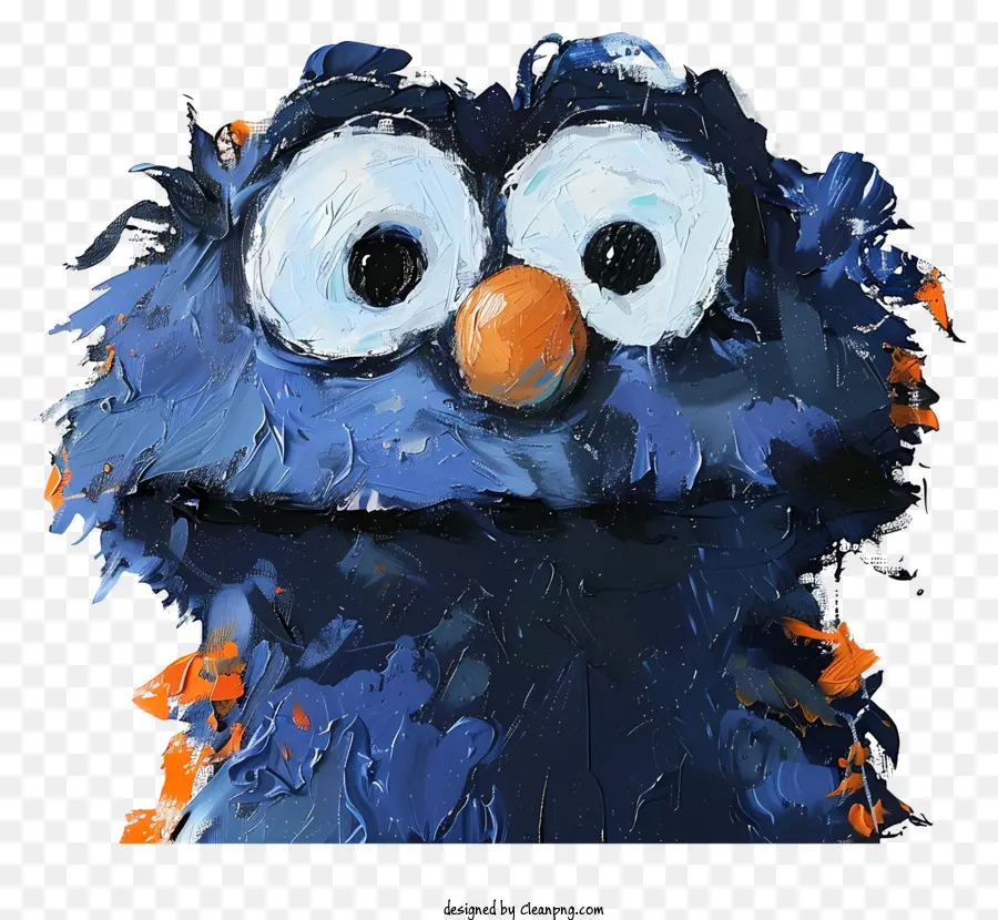 Cookie Monster，Monstro PNG