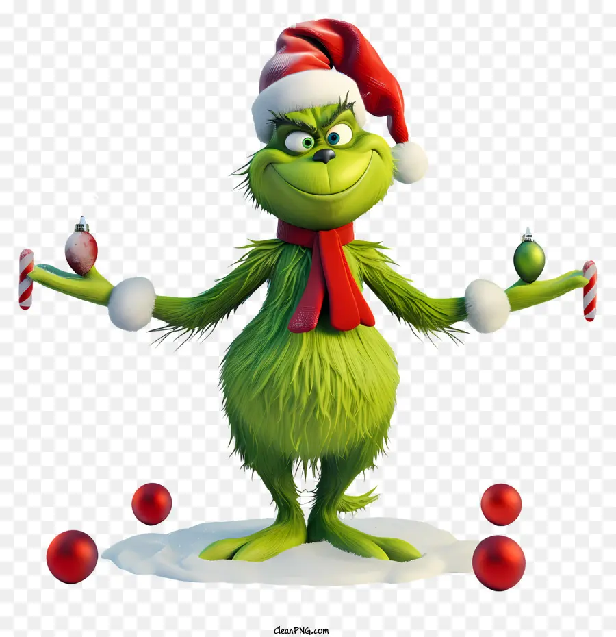 Grinch，O Monstro Verde PNG