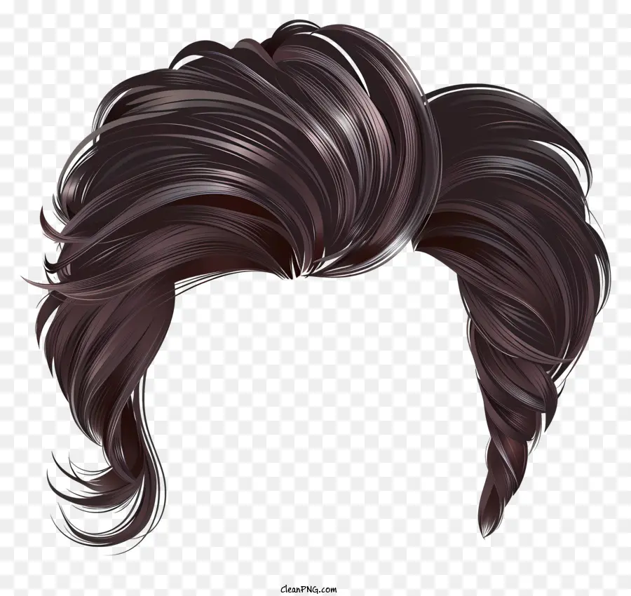 Homem Penteado，Cabelo Bagunçado PNG