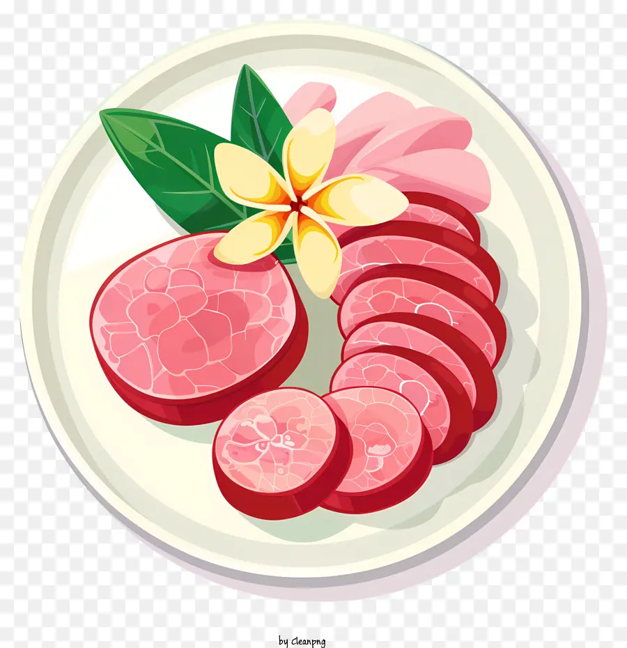 Lüverst Salsicha，Carne Crua PNG