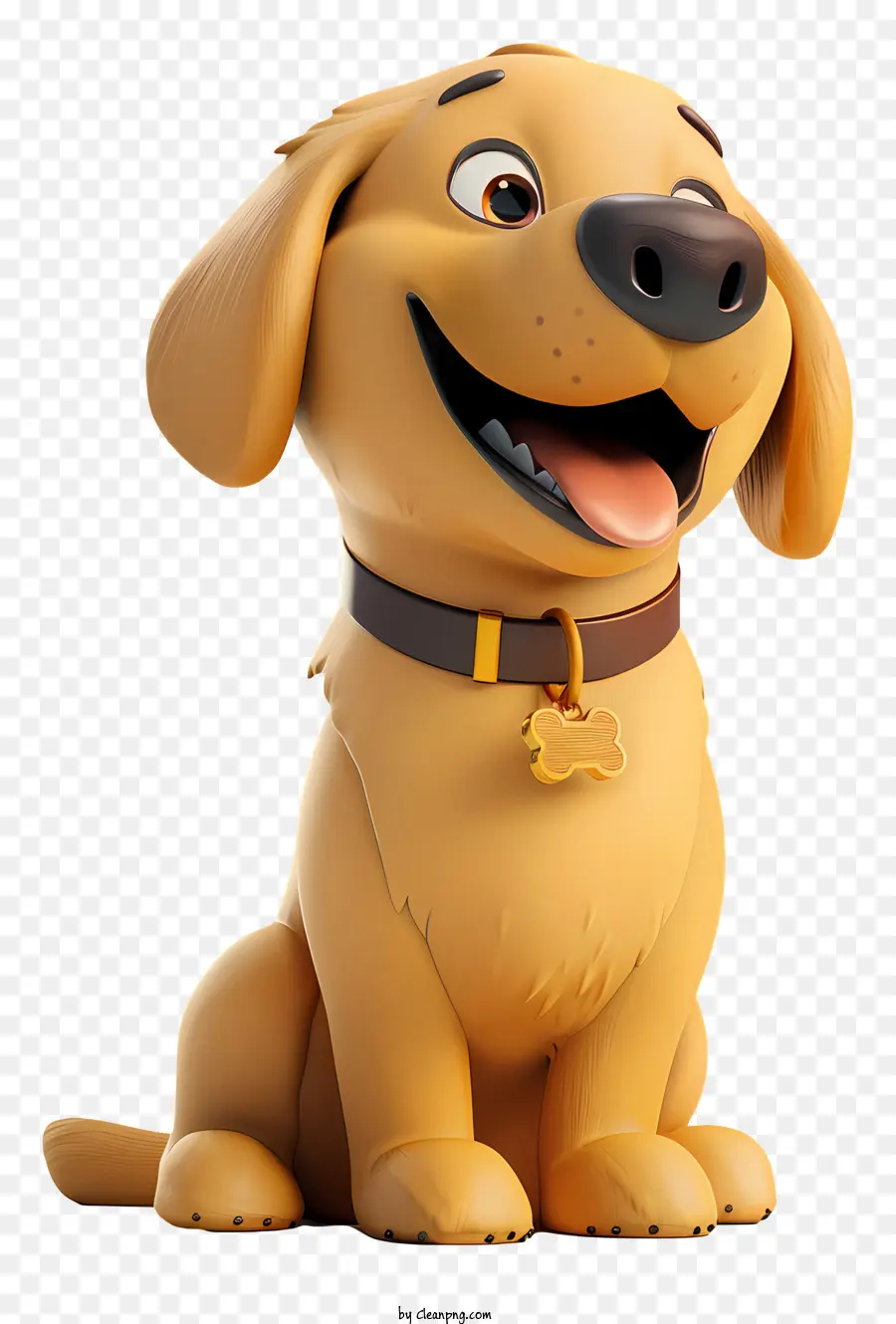 Golden Retriever，Cão Dos Desenhos Animados PNG