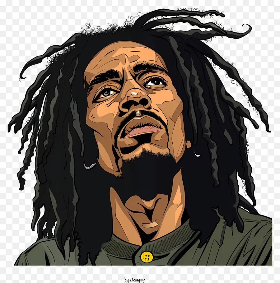 Bob Marley，Dreadlocks PNG