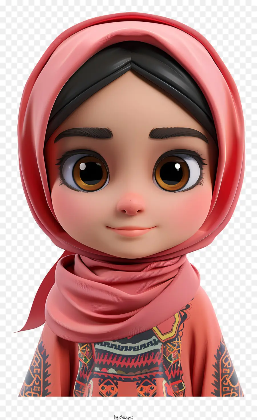 Desenho Animado De Menina Muçulmana，Personagem De Desenho Animado PNG