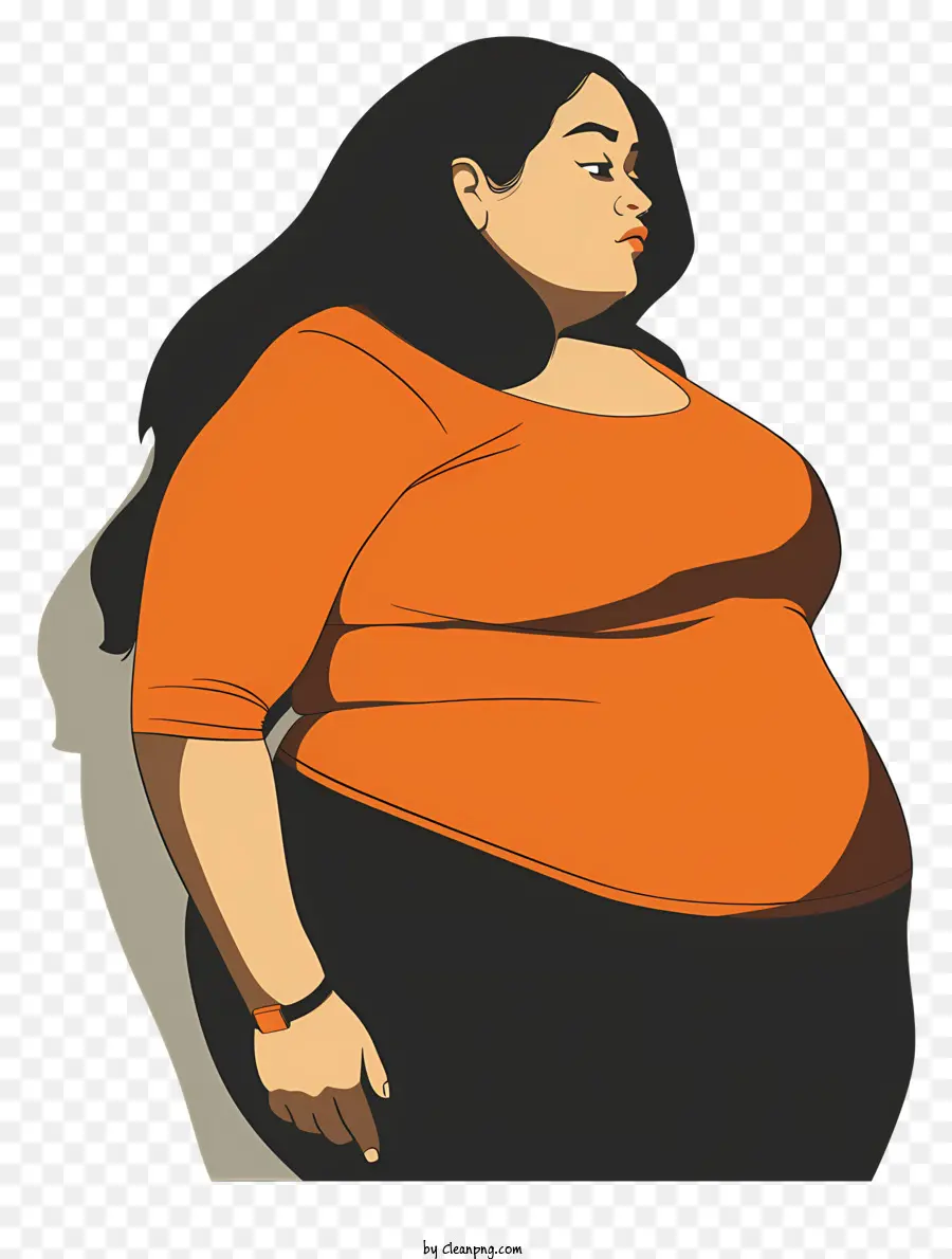 Desenho à Obesidade Do Desenho Animado，A Obesidade PNG