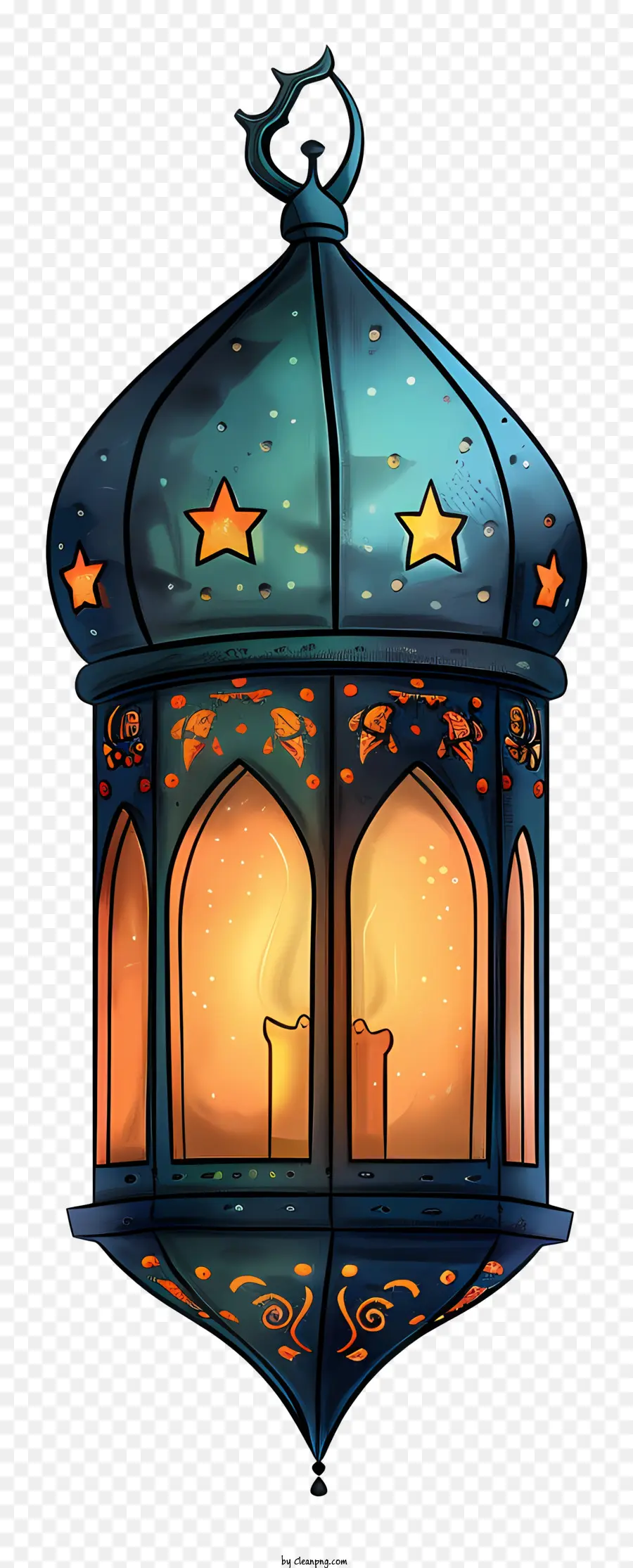 Lanterna Muçulmana，Lamp PNG