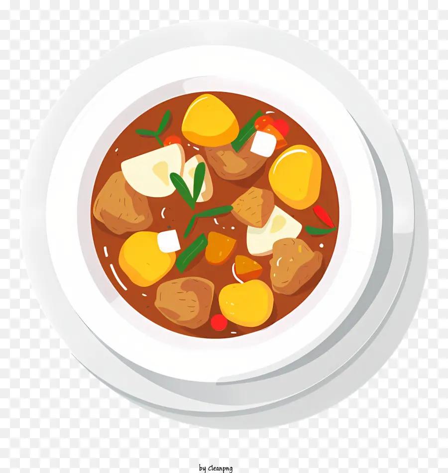 Massaman Curry，Frango Guisado PNG