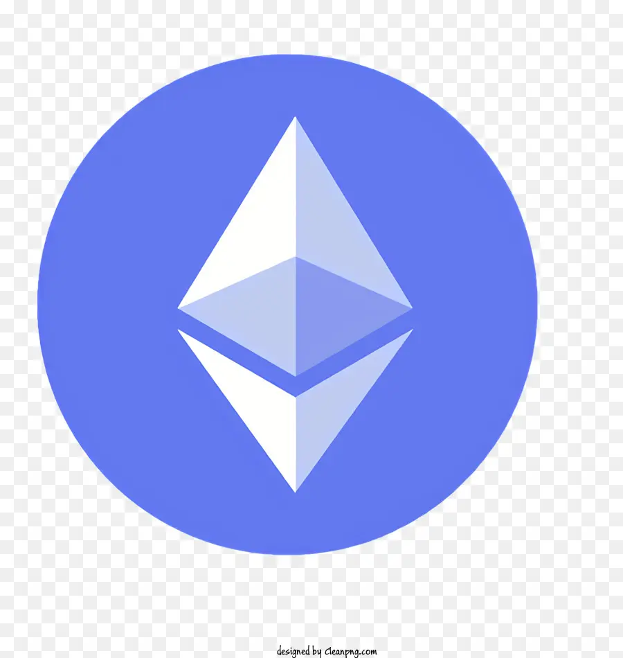 Cryptocurrency Logotipo，éter PNG