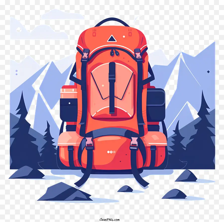 Mochila Para Caminhadas，Mochila Grande PNG