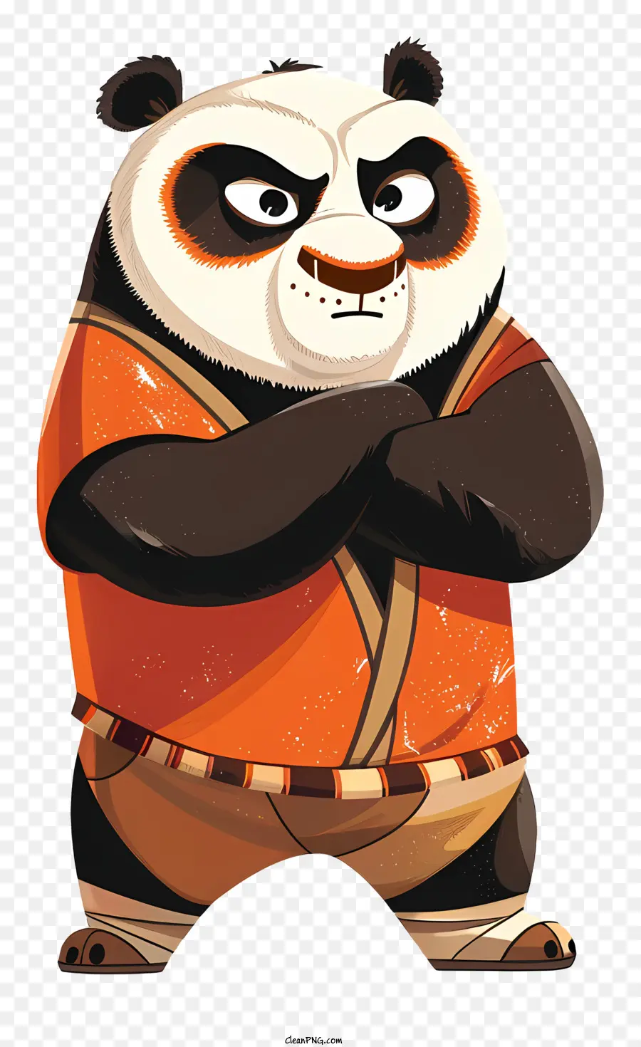 Kung Fu Panda，Dos Desenhos Animados Do Panda PNG